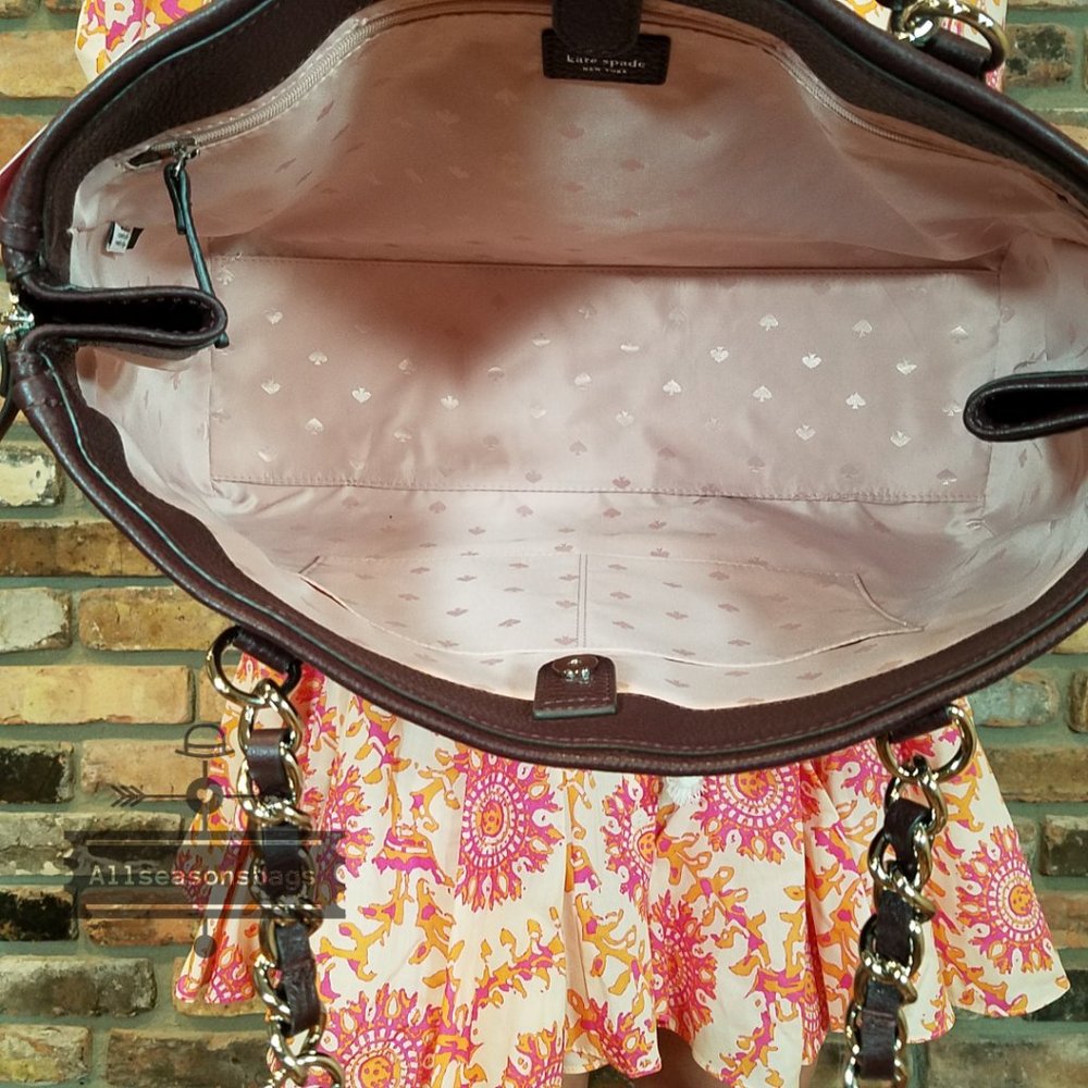 Chocolate Cherry Kate Spade Andee Cobble HILL BAG - Picture 11 of 11